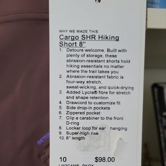 Lululemon hiking short - Picture 6 of 6